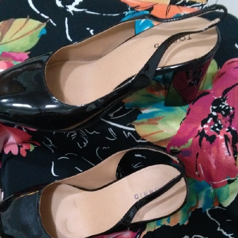 Torrid Black Patent Leather Heels